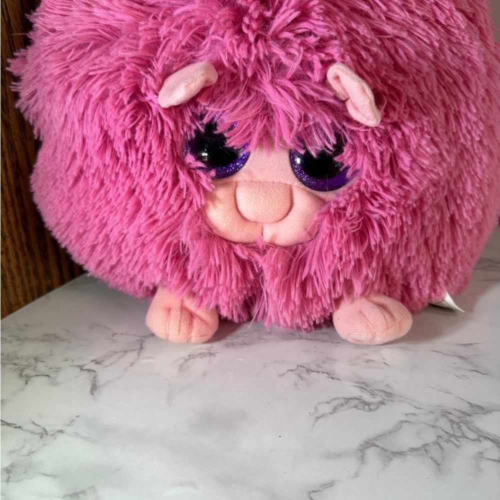 Plush Pink Small Pet Toy